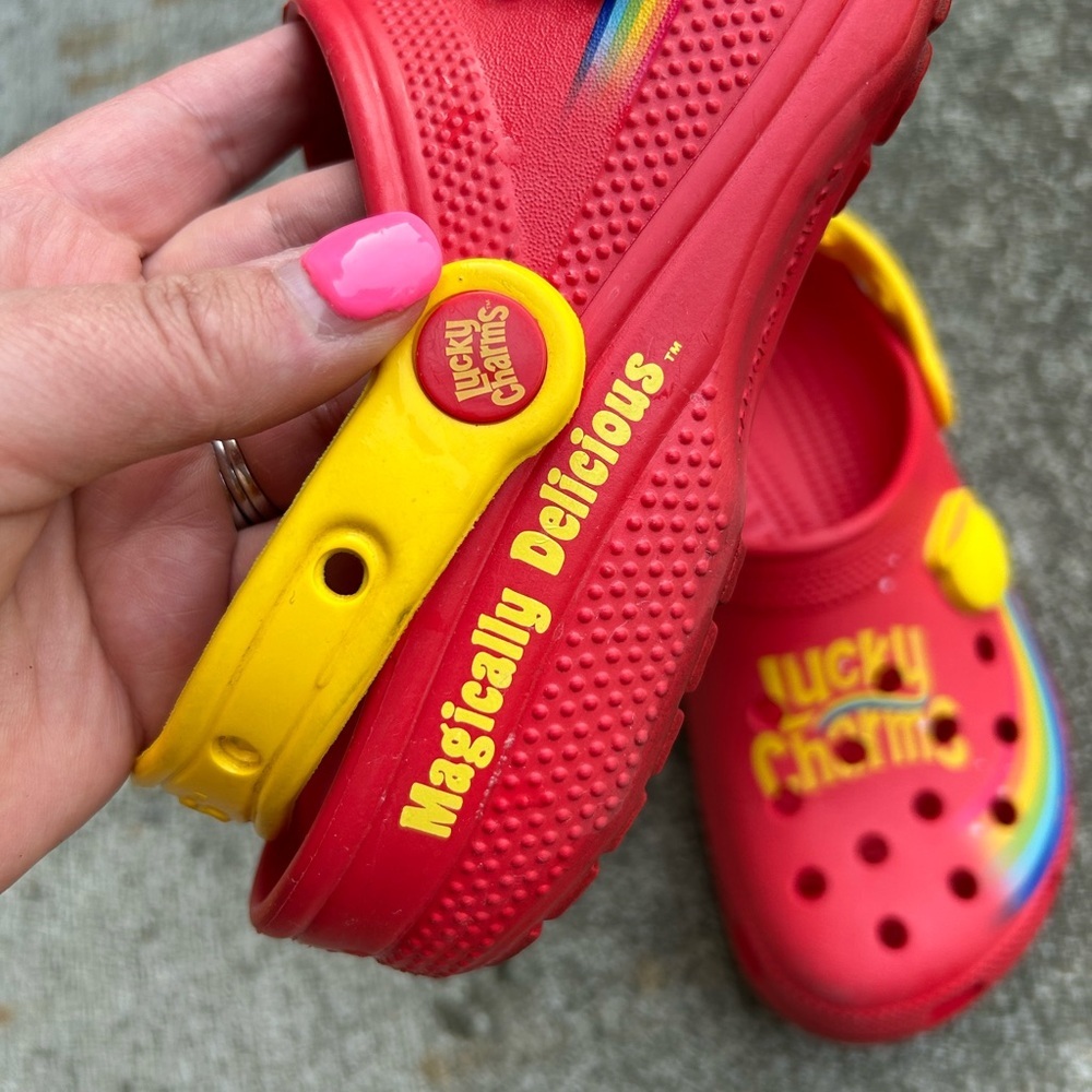 Crocs Lucky Charms collab W8/M6 ADORABLE - Picture 2 of 8